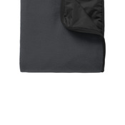 11oz Fleece Travel Blanket with Polyester Backing