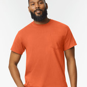 Adult Short Sleeve 6oz Ultra Cotton Tee w/ Pocket