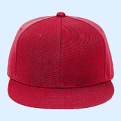 OTTO CAP "OTTO FIT" 6 Panel Mid Profile Flat Visor Baseball Cap