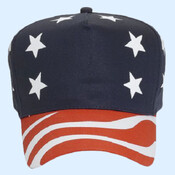 OTTO CAP 5 Panel Mid Profile Baseball Cap