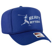 OTTO CAP 5 Panel High Crown Circle Mesh Back Trucker Hat