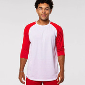 A4 ADT SOFTEK 3/4 RAGLN T