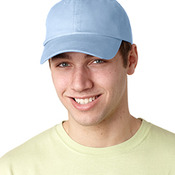Brushed Cotton Twill 6-Panel Cap
