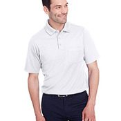 Men's CrownLux Performance Plaited Polo with Pocket