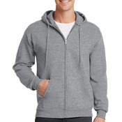 7.8oz 50/50 Core Fleece Full Zip Hoodie