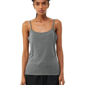 Ladies' Micro Rib Spaghetti Strap Tank
