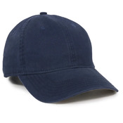 Twill W/Leather Strap Closure